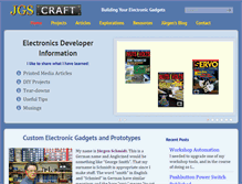 Tablet Screenshot of jgscraft.com